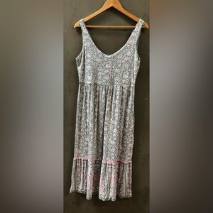 LOFT SOFT COTTON MAXI DRESS
